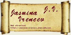 Jasmina Vrenčev vizit kartica